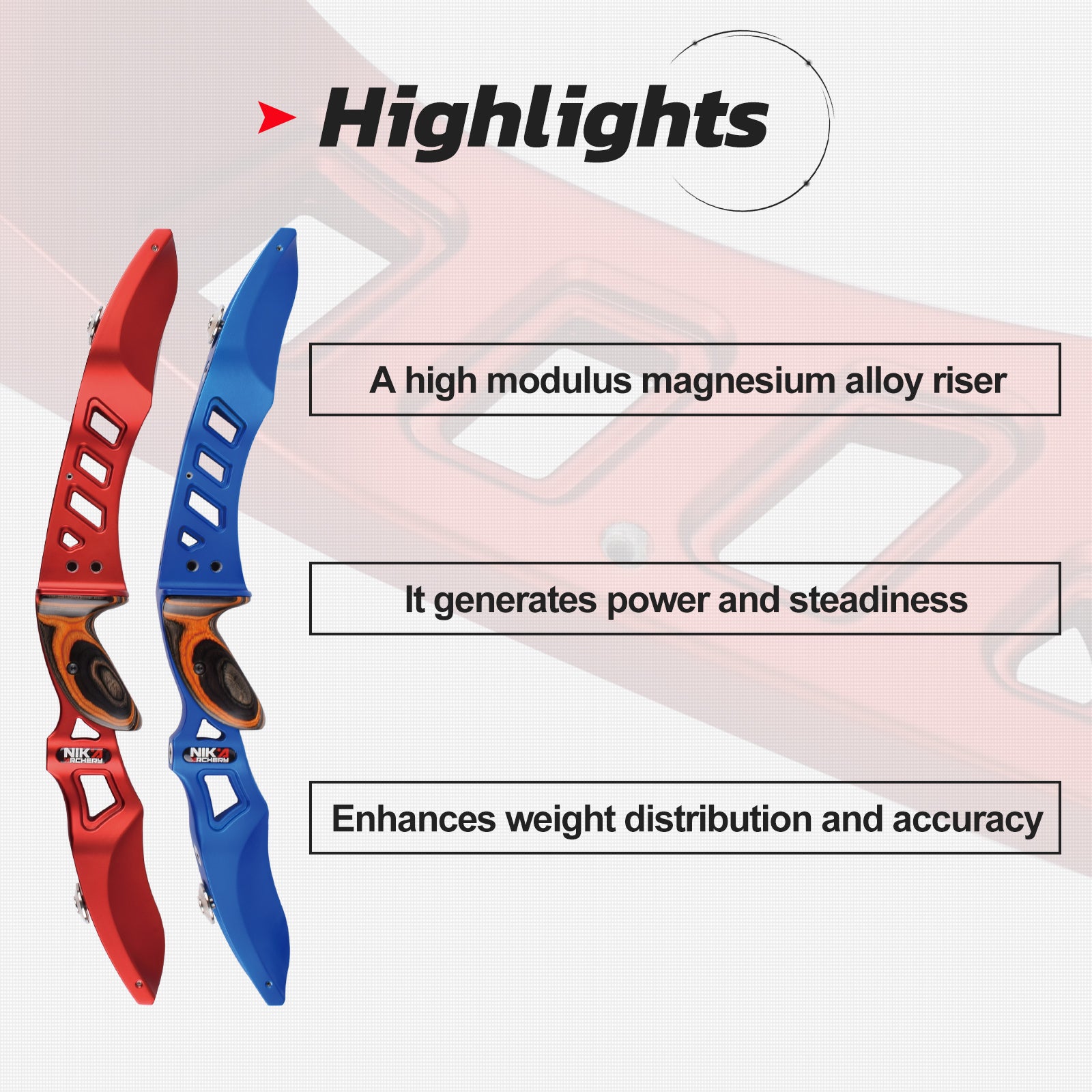 ET-3 21 inch ILF Recure Riser Magnesium Alloy for Right Hand