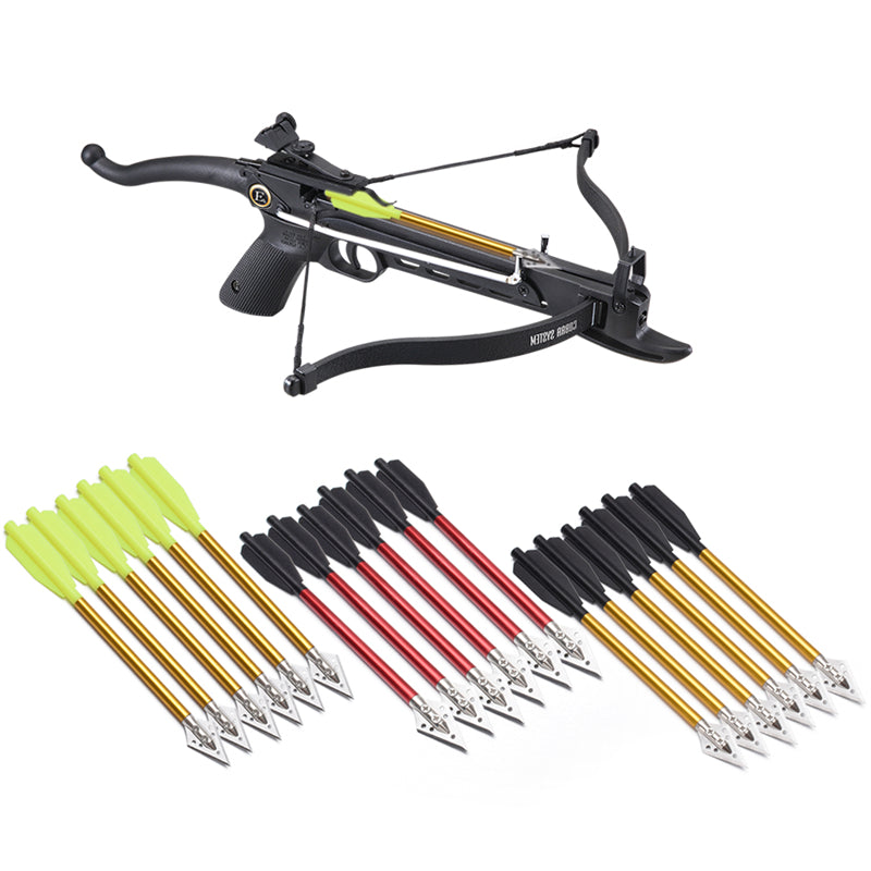 Buy the Man Kung 20 inch aluminium crossbow bolts 6-pack - ​DNA