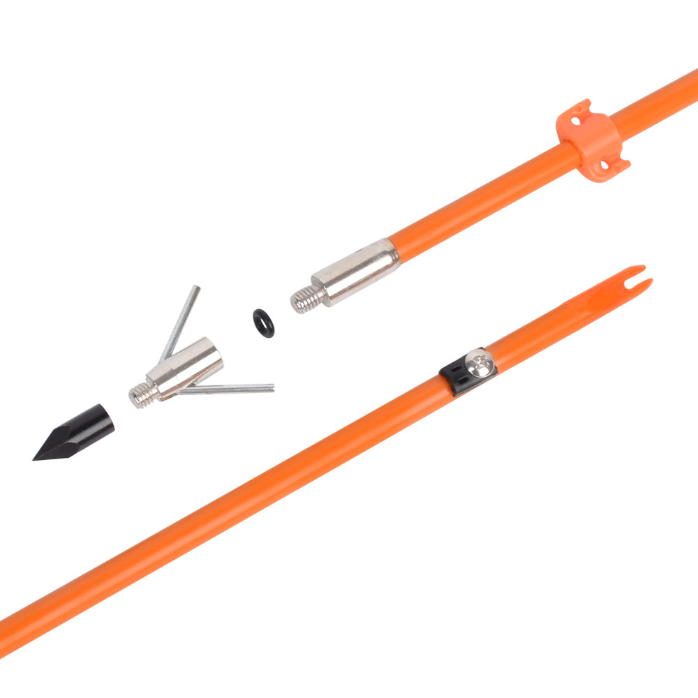 32inch Archery Bow Fishing Solid Fiberglass Arrows