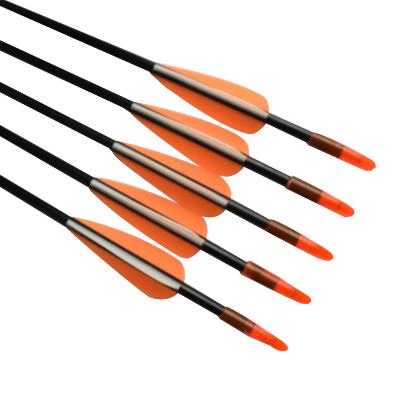 22-36 inch ID 4mm Fiberglass Arrow Archery Recurve Bow Shooting Practice