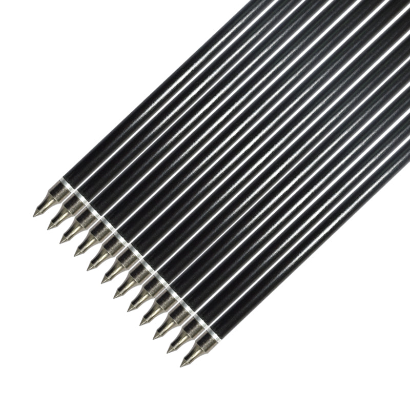 12 Stück 14–18 Zoll Bogenschießen-Jagdpfeile Fiberglas-Armbrustbolzen