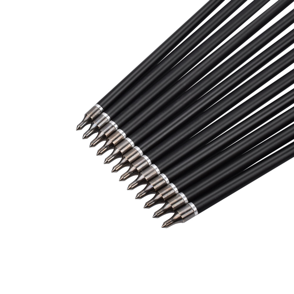 Youth Archery Carbon Arrows Target Hunting Shooting (Pack of 12)