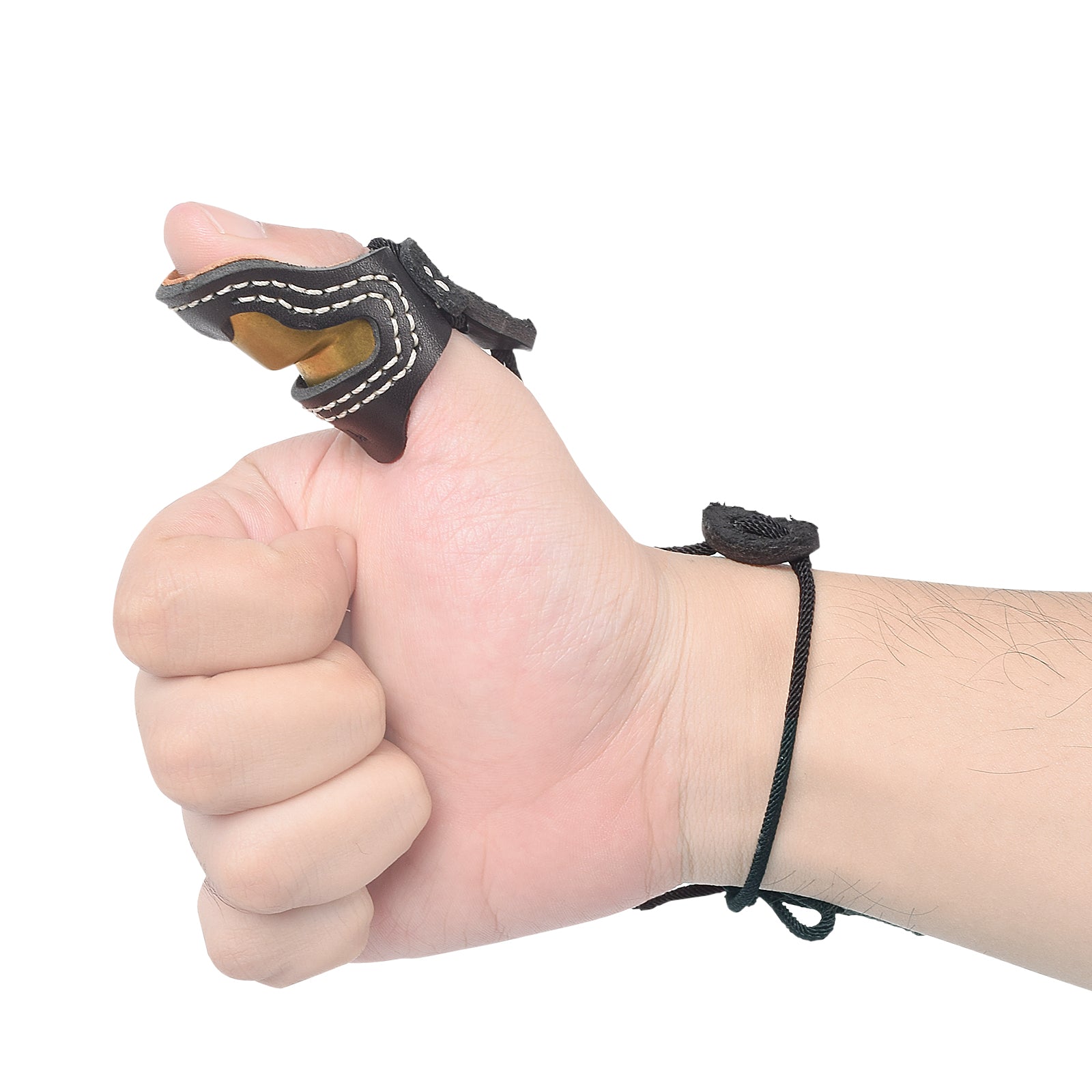 Armor Ming Guang Archery Thumb Ring And Wrist Strap Archery Finger Protector