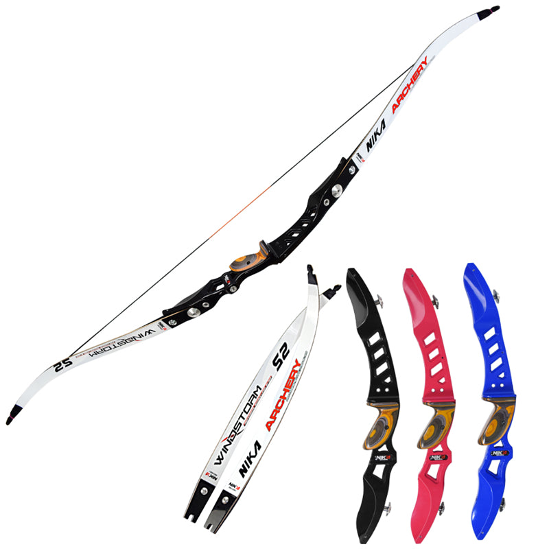 ET-3 ILF Riser with S2 Laminated Limbs Recurve Bow Target Shootig for Right Hand