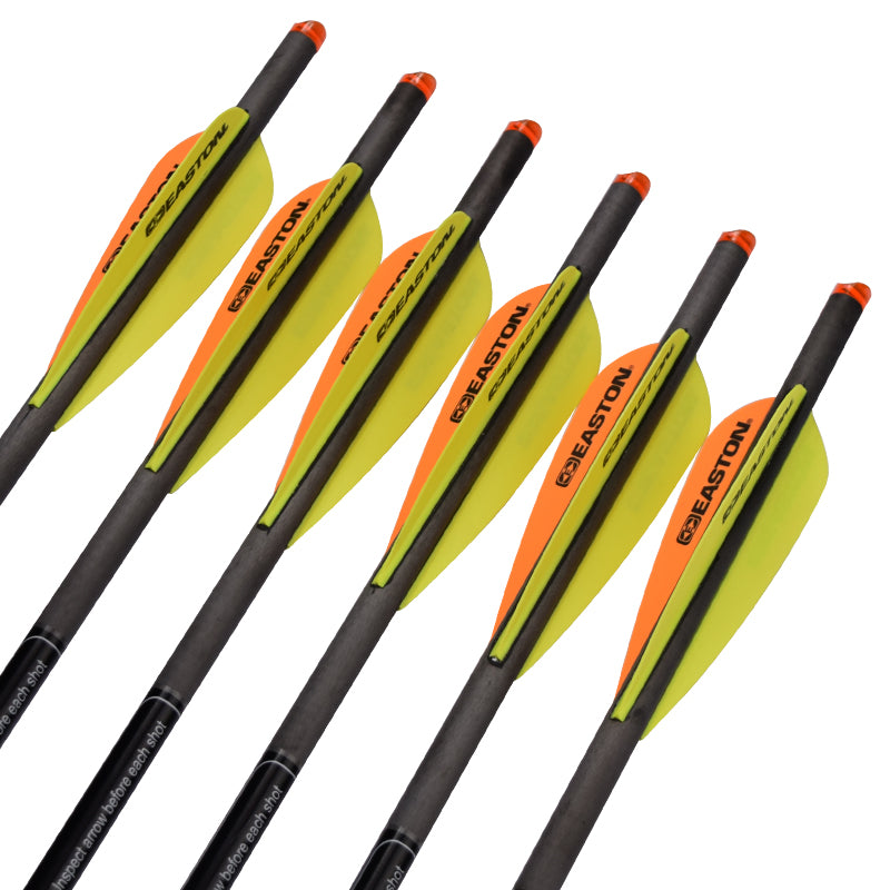 6/12p 20" Crossbow Bolts Carbon Arrows Easton Vanes US