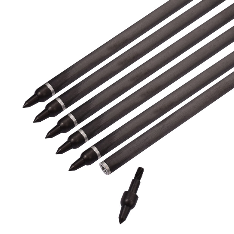 6/12p 20" Crossbow Bolts Carbon Arrows Easton Vanes US