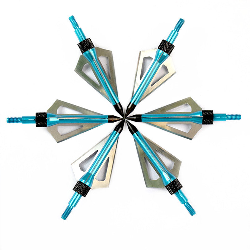 100gr Archery Hunting Tips Broadheads Screw Points 12Pack