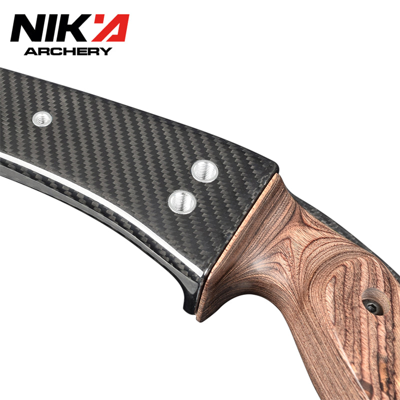 ET-9 FORMULA 25inches Carbon Fiber ILF Riser Recurve Bow RH