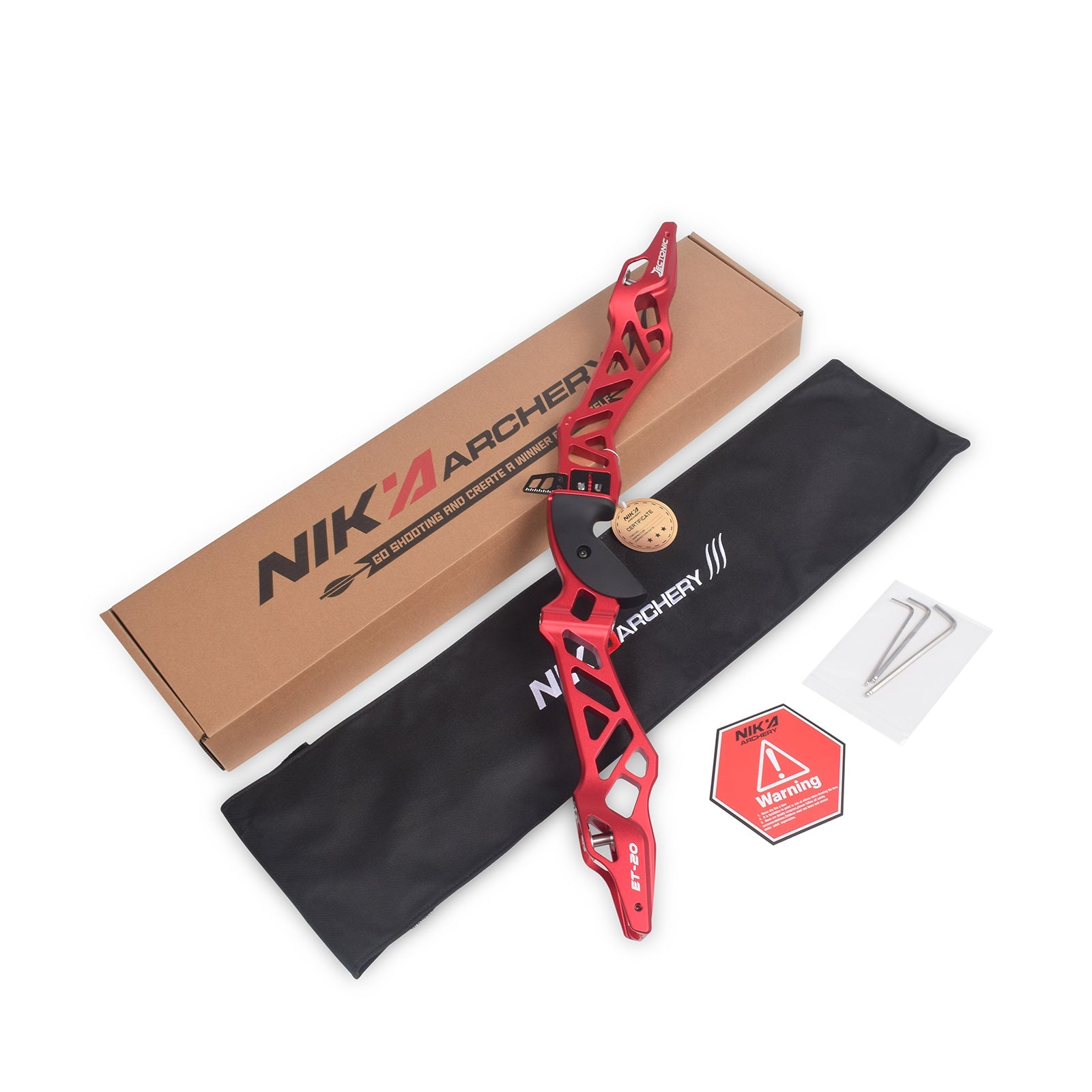 Nika Archery ET-20 Tectonic 27inch ILF Recurve Riser