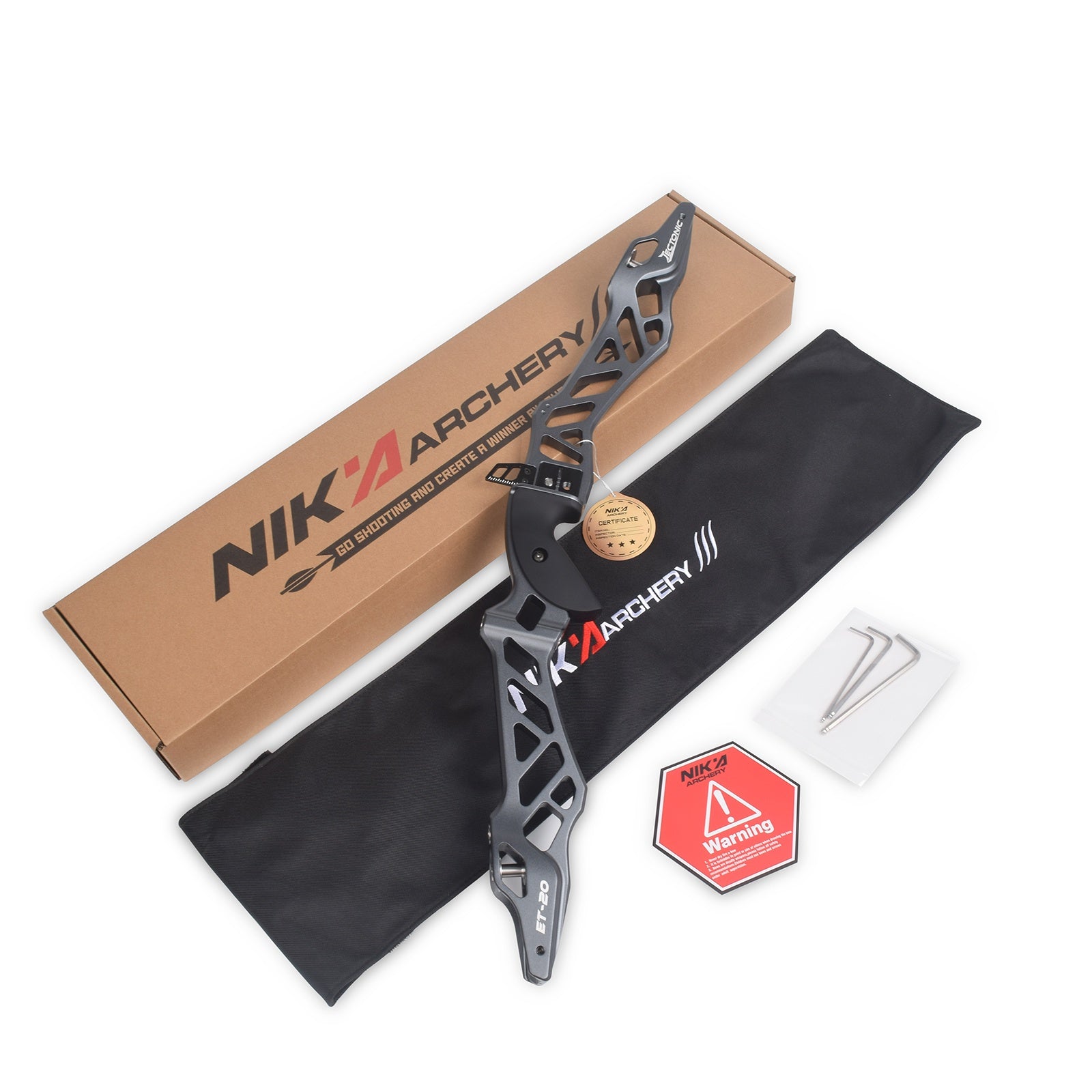 Nika Archery ET-20 Tectonic 27inch ILF Recurve Riser