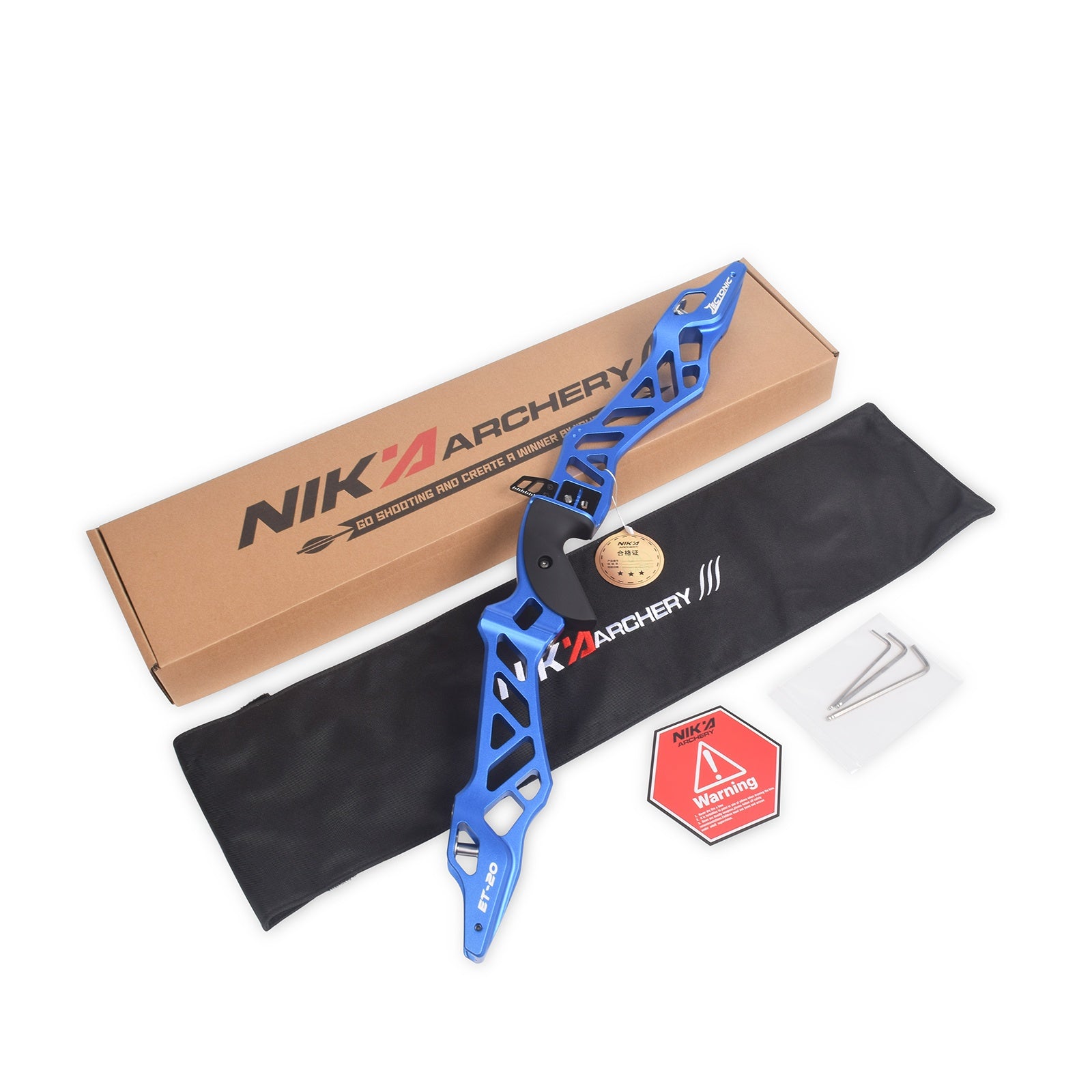 Nika Archery ET-20 Tectonic 27inch ILF Recurve Riser