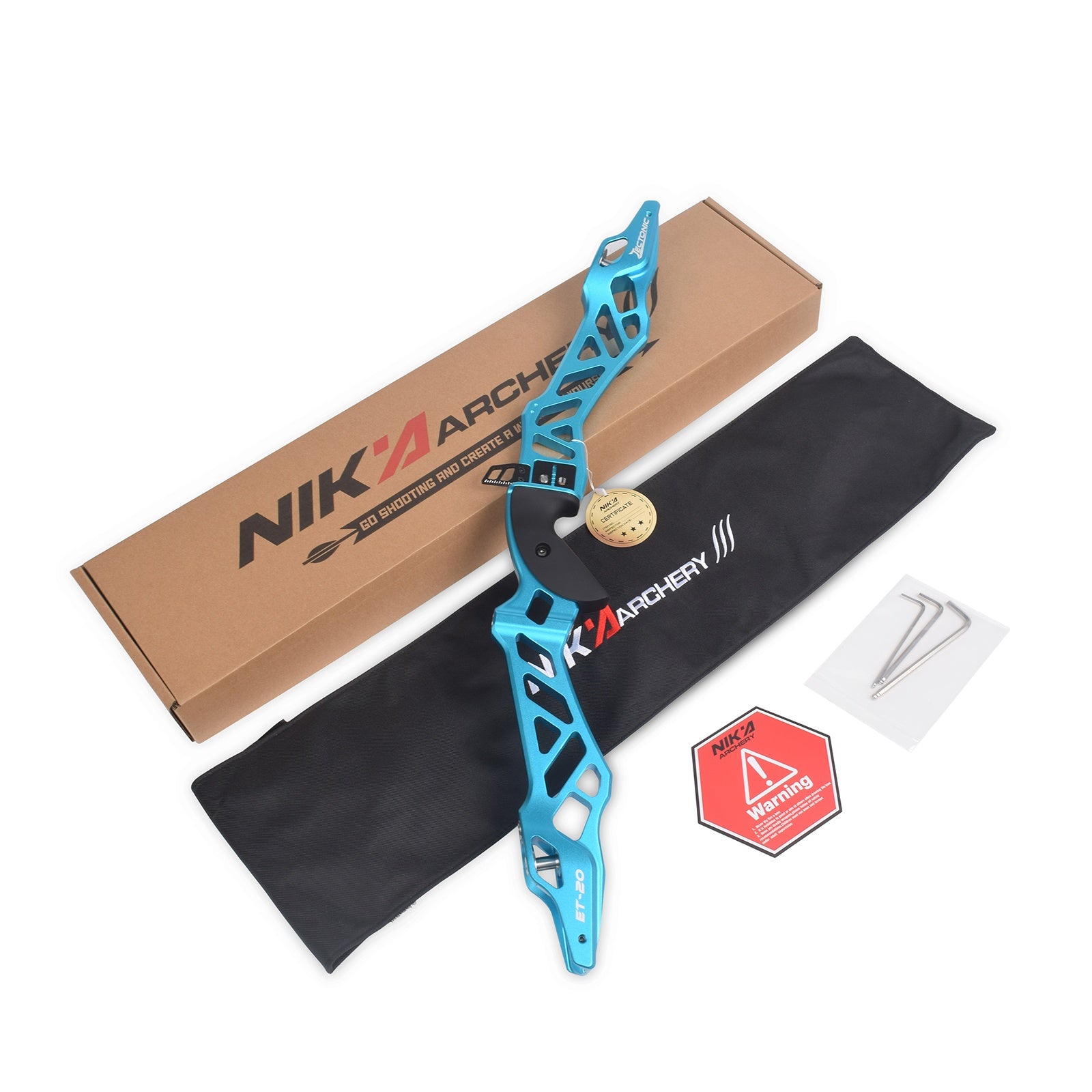 Nika Archery ET-20 Tectonic 27inch ILF Recurve Riser