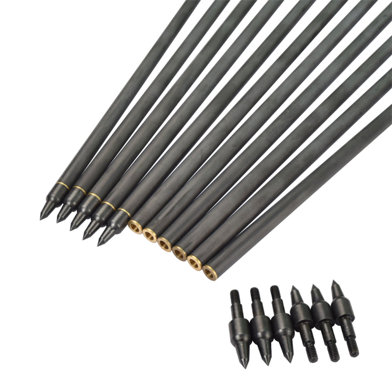 16-22 inch Archery Carbon Crossbow Bolts