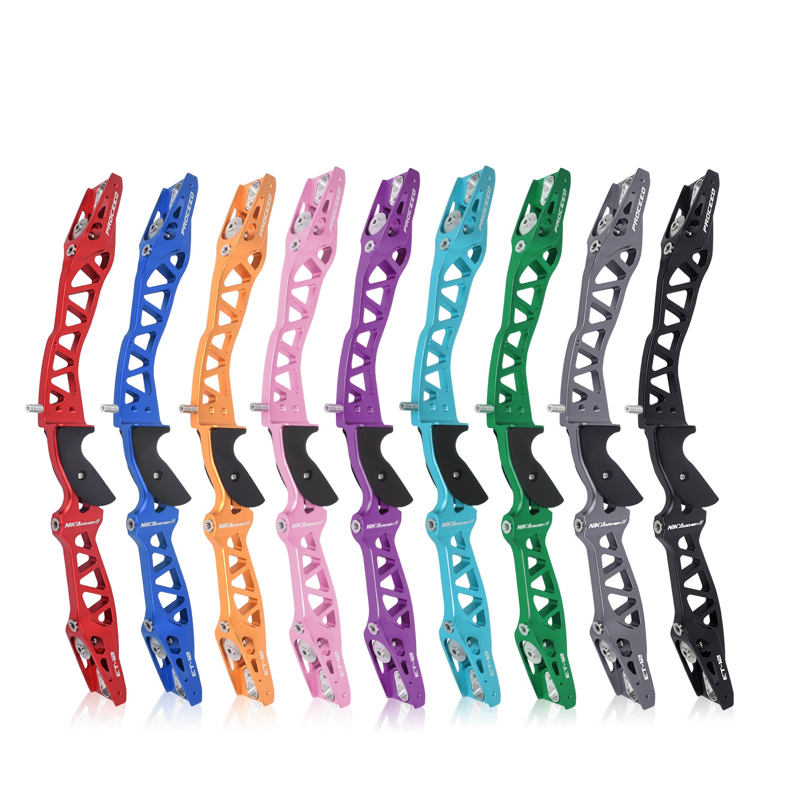 NIKA-ARCHERY ET-12 PROCEED 25inch ILF Recurve Riser RH/LH