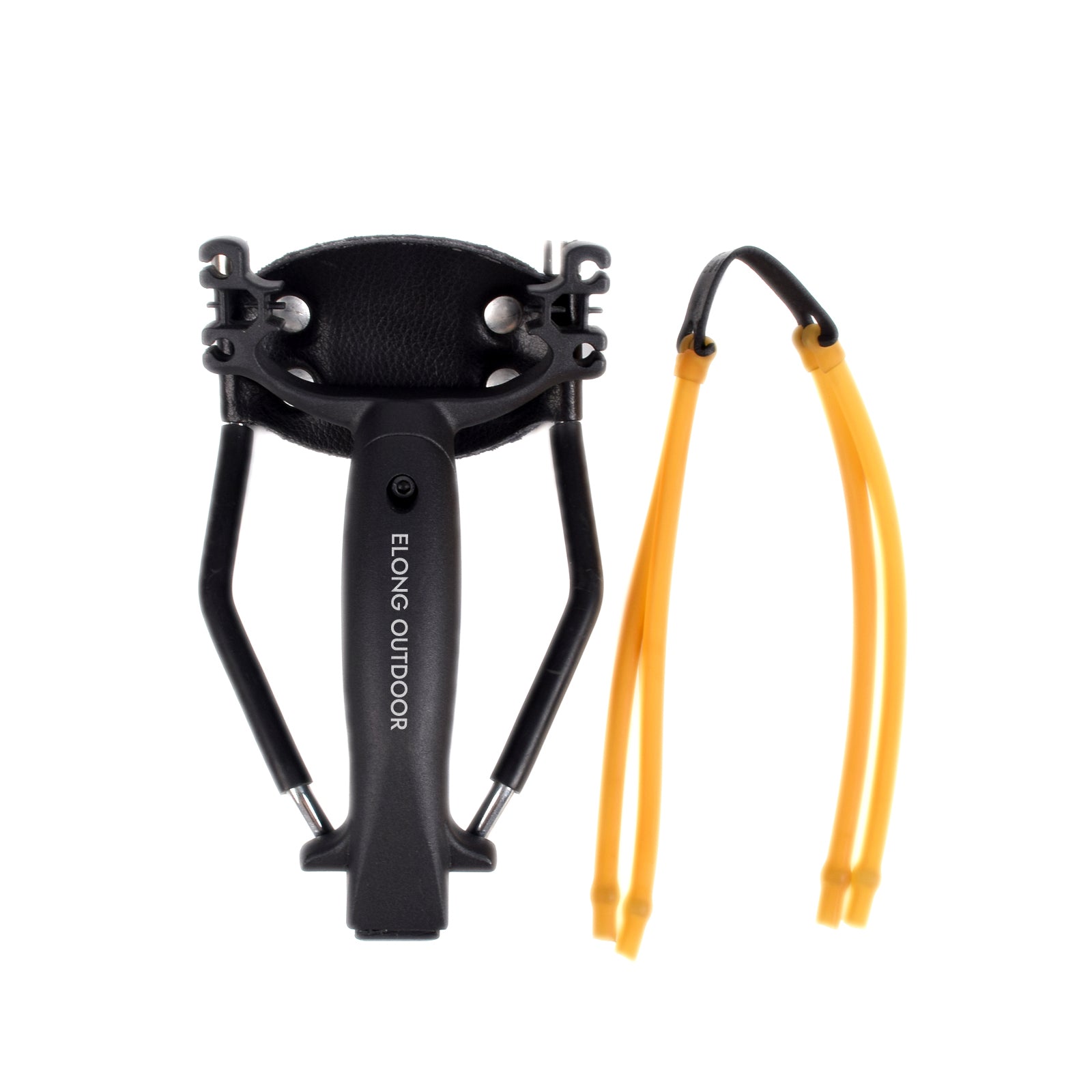ELONG OUTDOOR Archery Slingshot Powerful Crossbow Hunting Sling Shot With Rubber Band