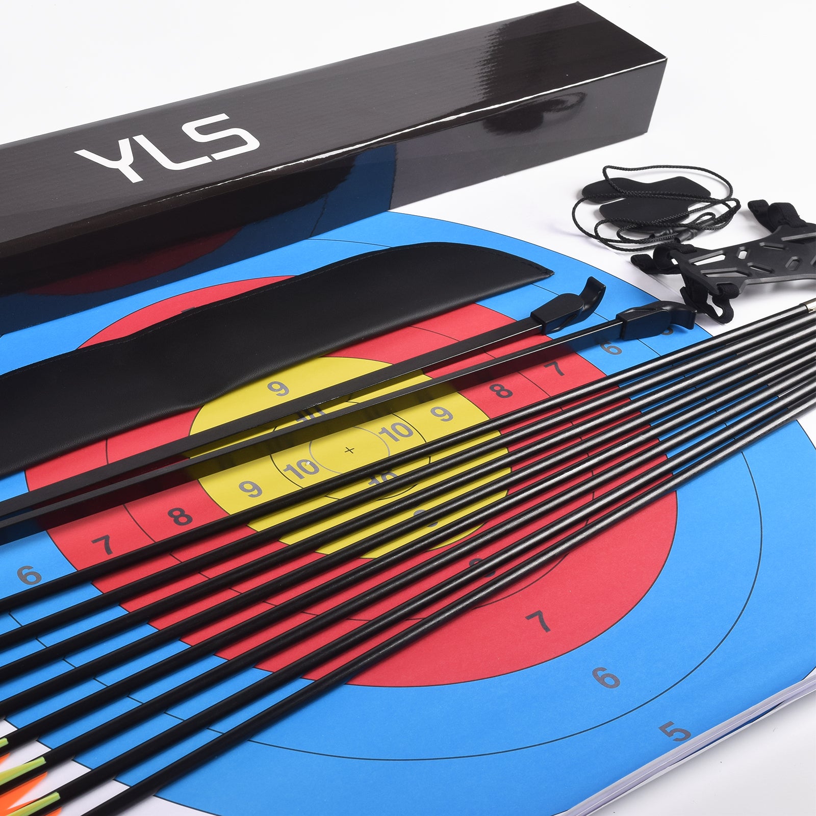YLS Archery Recurve Bow Set Youth Bow and Arrow Set Target Shooting Practice Game