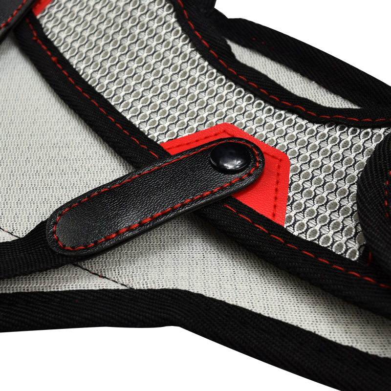 ELONG OUTDOOR Archery Chest Protectors Adjustable Simple Nylon Mesh Protector