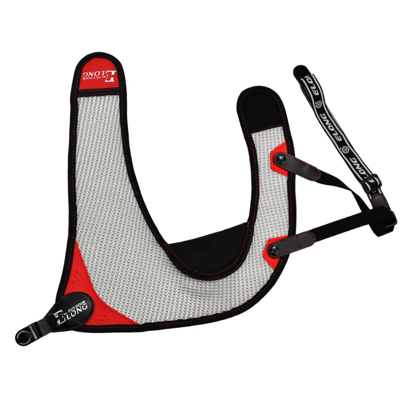ELONG OUTDOOR Archery Chest Protectors Adjustable Simple Nylon Mesh Protector