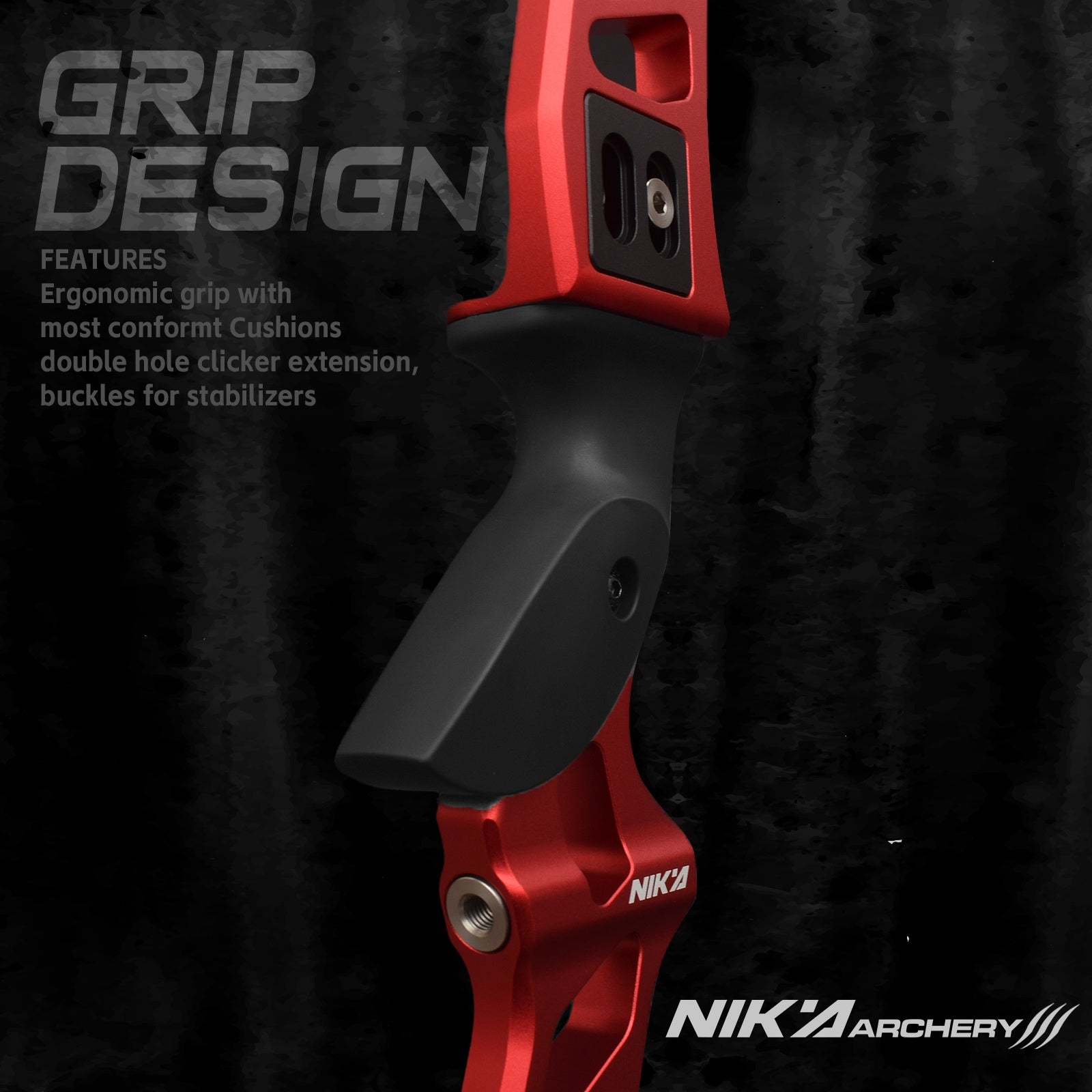 Nika Archery ET-20 Tectonic 27inch ILF Recurve Riser