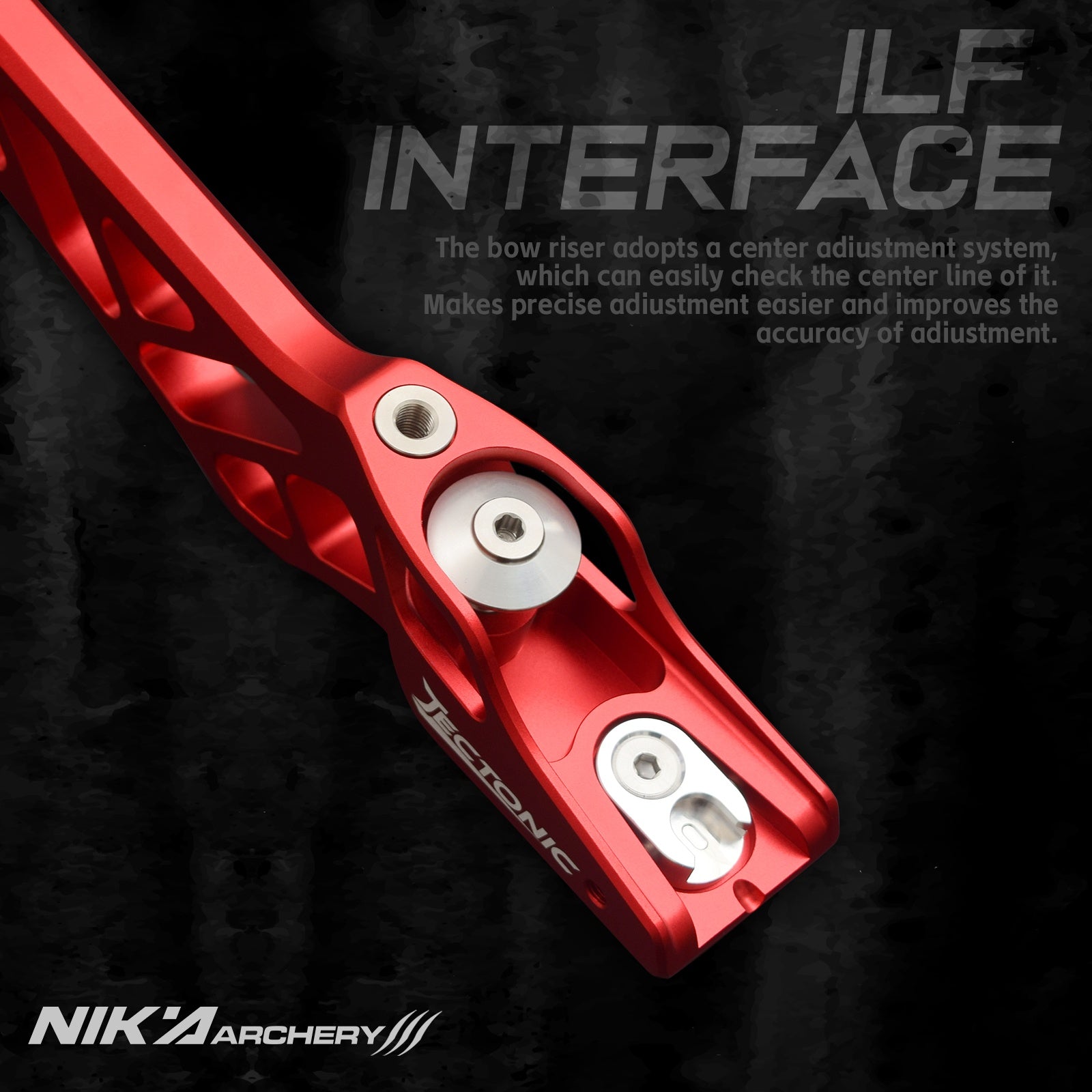 Nika Archery ET-20 Tectonic 27inch ILF Recurve Riser