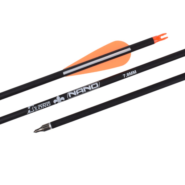 28-30 inch Carbon Arrow Archery Target Hunting Practice Arrows 12 pieces US