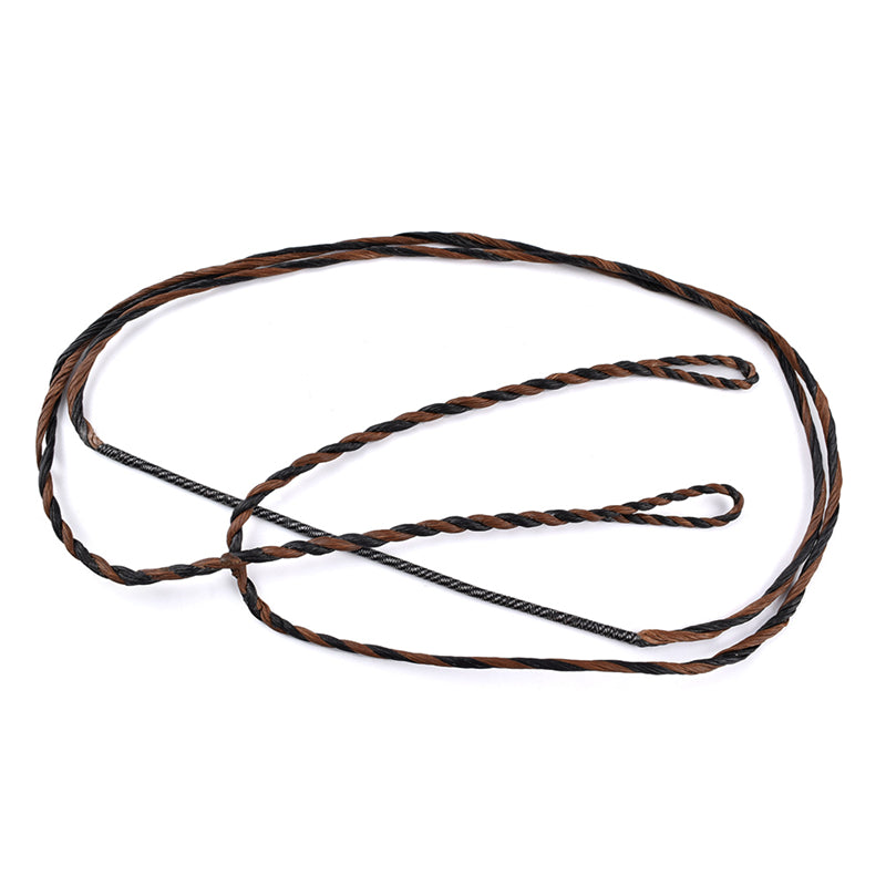 Reemplazo de cuerda de arco para arco tradicional y recurvo Cuerda de repuesto 12,14,16 hebras Todos los tamaños de longitud desde AMO 48-70 pulgadas 
