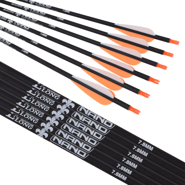 28-30 inch Carbon Arrow Archery Target Hunting Practice Arrows 12 pieces US