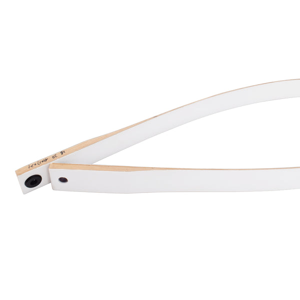 Archery Shooting Recurve Bow ET-7 Riser with White X1 Limb for Right Hand