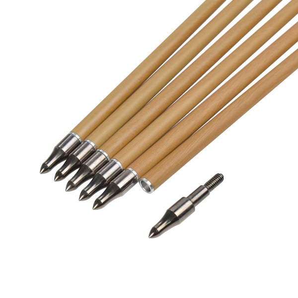 SP500 Carbon Arrows 30in with Turkey Feather for Archery Target Hunting Shooting 6pcs US