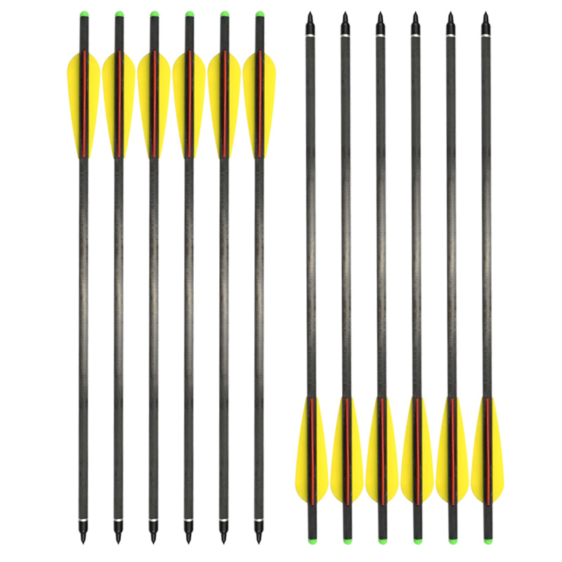 18inch Carbon Bolts OD 8.8mm Archery Crossbow Hunting