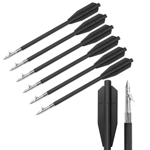 6.8" Plastic Bow Fishing Hunting Bolts Arrows for Pistol Crossbow