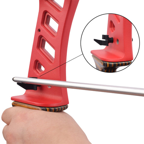 Screw-on Plastic Arrow Rest For Recurve Bow for R/L Hand