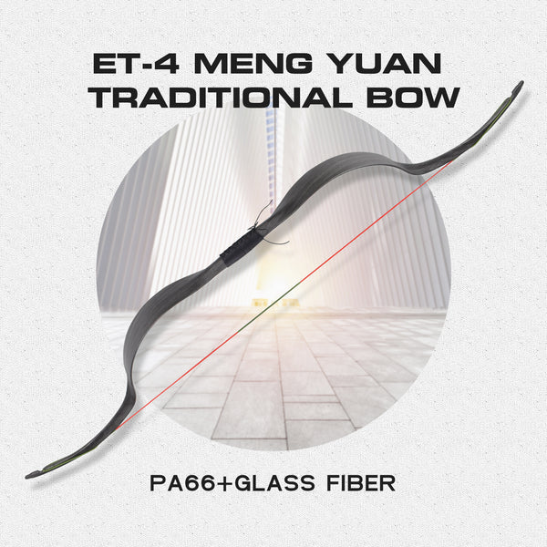ET-4 Traditional Bow for Archery Target Shooting 18lbs/25lbs