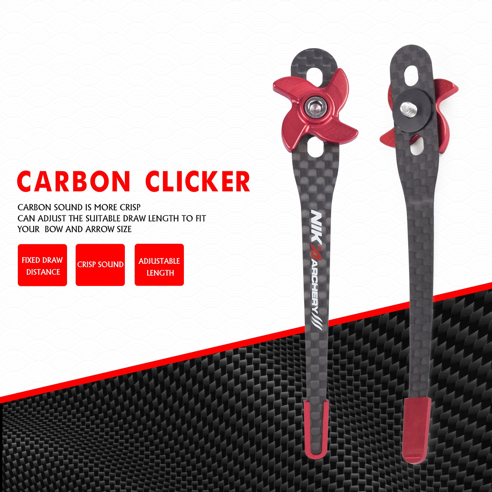 2023 Newest Carbon Fiber Clicker 26CK03 Clicker