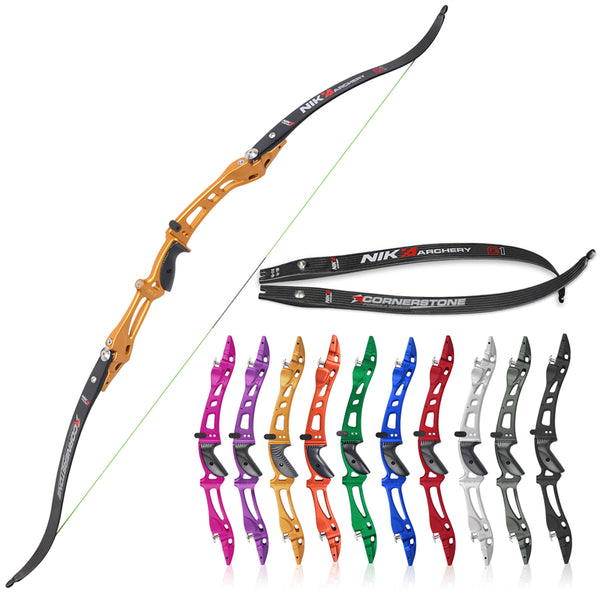 ET-8 68" Recurve Bow with 12-30LBS C1 Carbon Limb For Outdoor Sport Shooting Right Hand