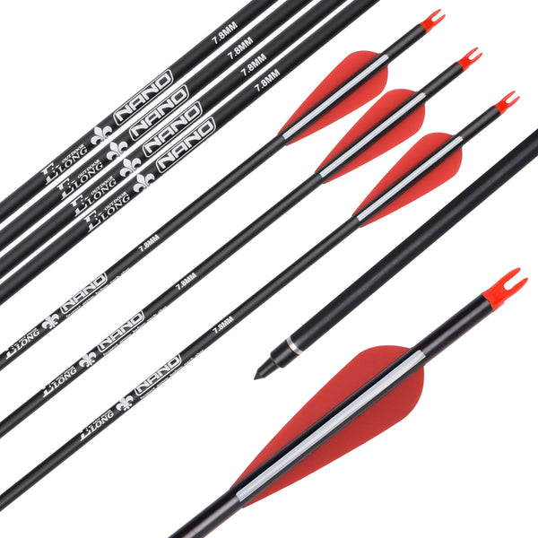 22-32inch Roll Fiberglass Arrow Archery Recurve Bow Target Shooting Practice