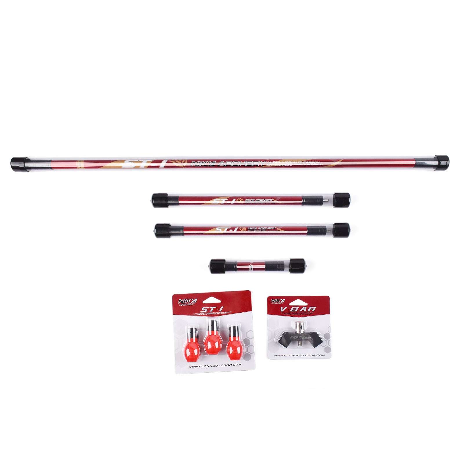 ST-1 Carbon Stabilizer Set Archery Bow Accessories For Shooting