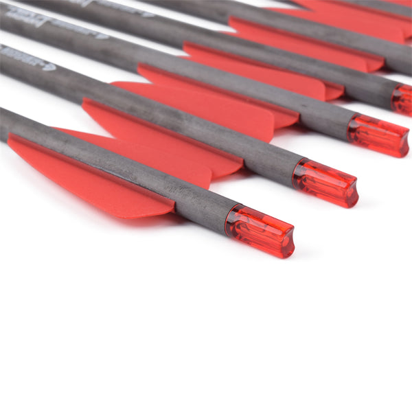3/6pc 7.5" Carbon Crossbow Bolts 100Gr Point Tip for Cobra R9 Bow US