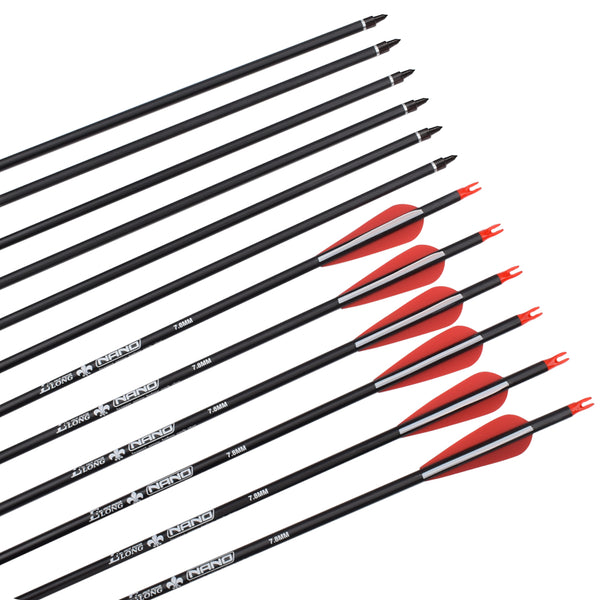 22-32inch Roll Fiberglass Arrow Archery Recurve Bow Target Shooting Practice
