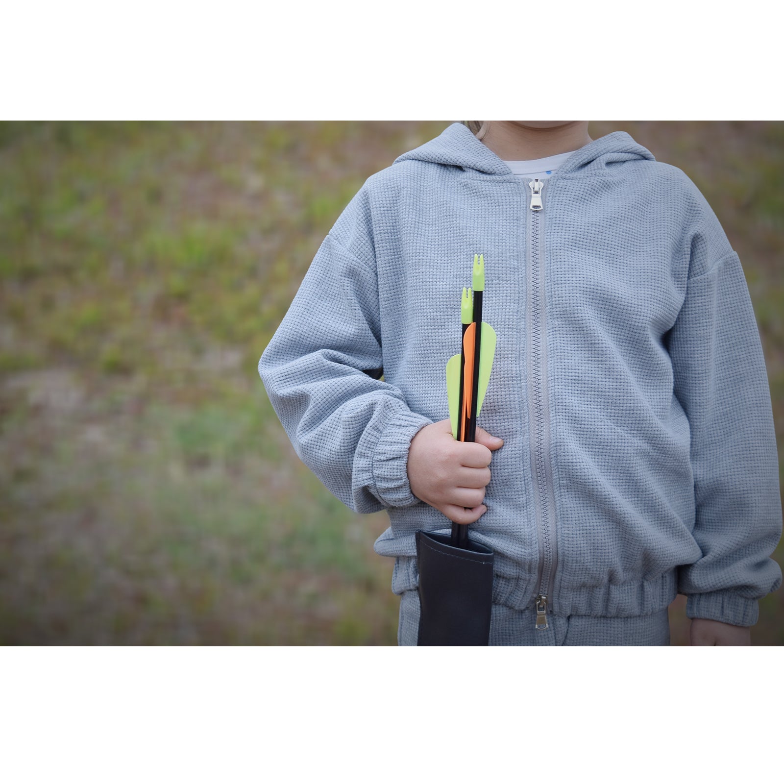 Recurve Bow and Arrow Set Outdoor for Children Junior Archery Beginner