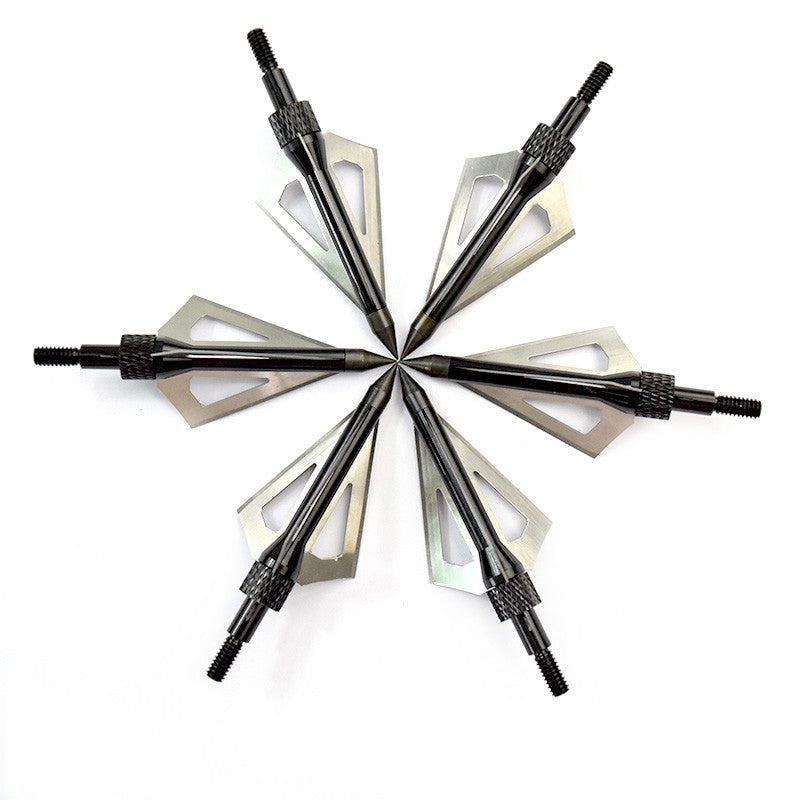 100gr Archery Hunting Tips Broadheads Screw Points 12Pack